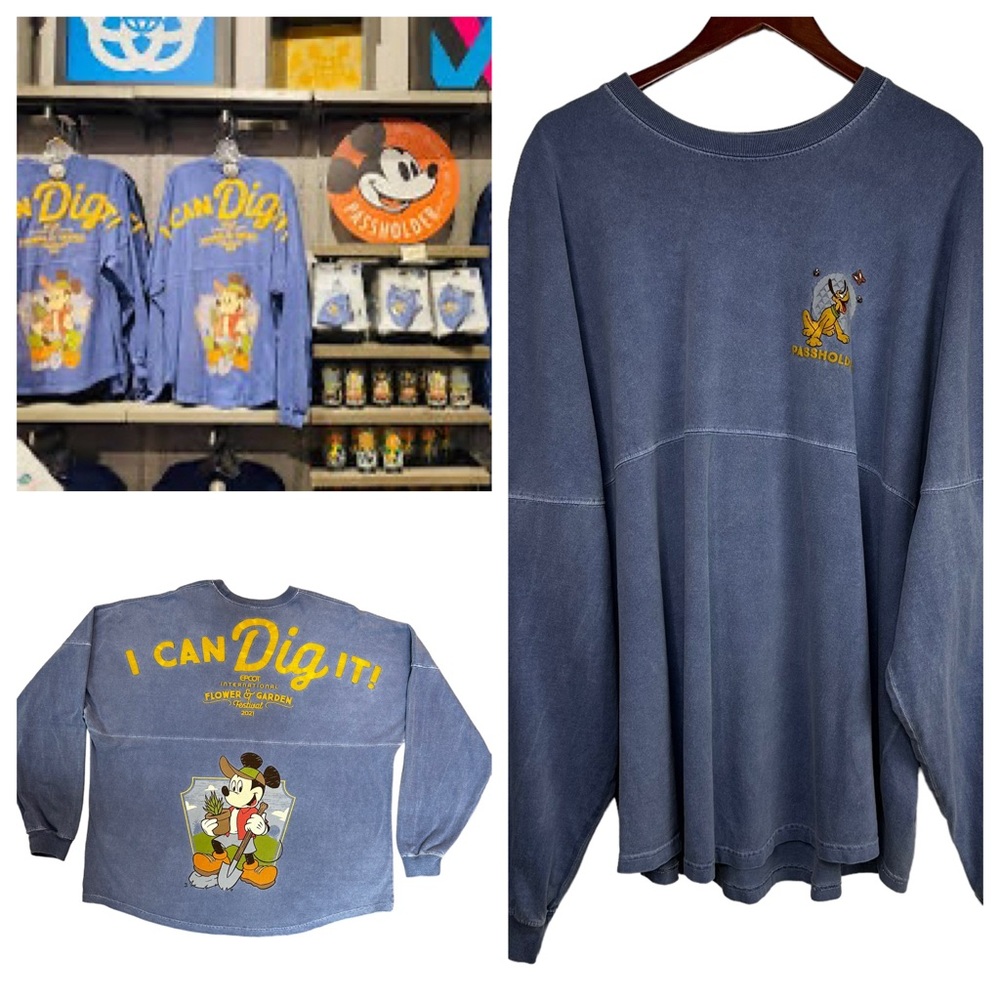 Disney Parks Spirit Jersey 2021 Flower & Garden Epcot Passholder Merchandise XXL